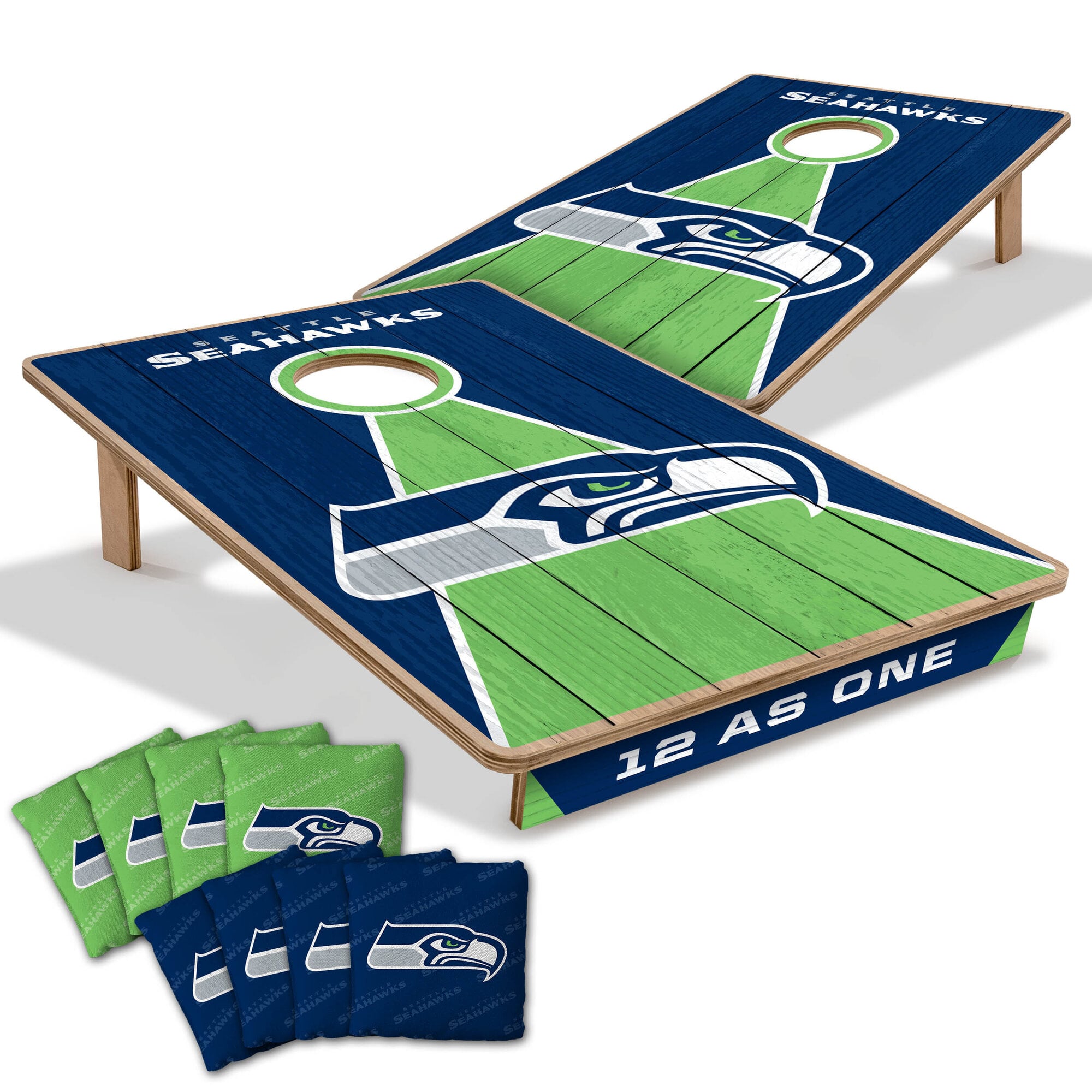 Seattle Seahawks 2' x 3' Cornhole Game with Bags