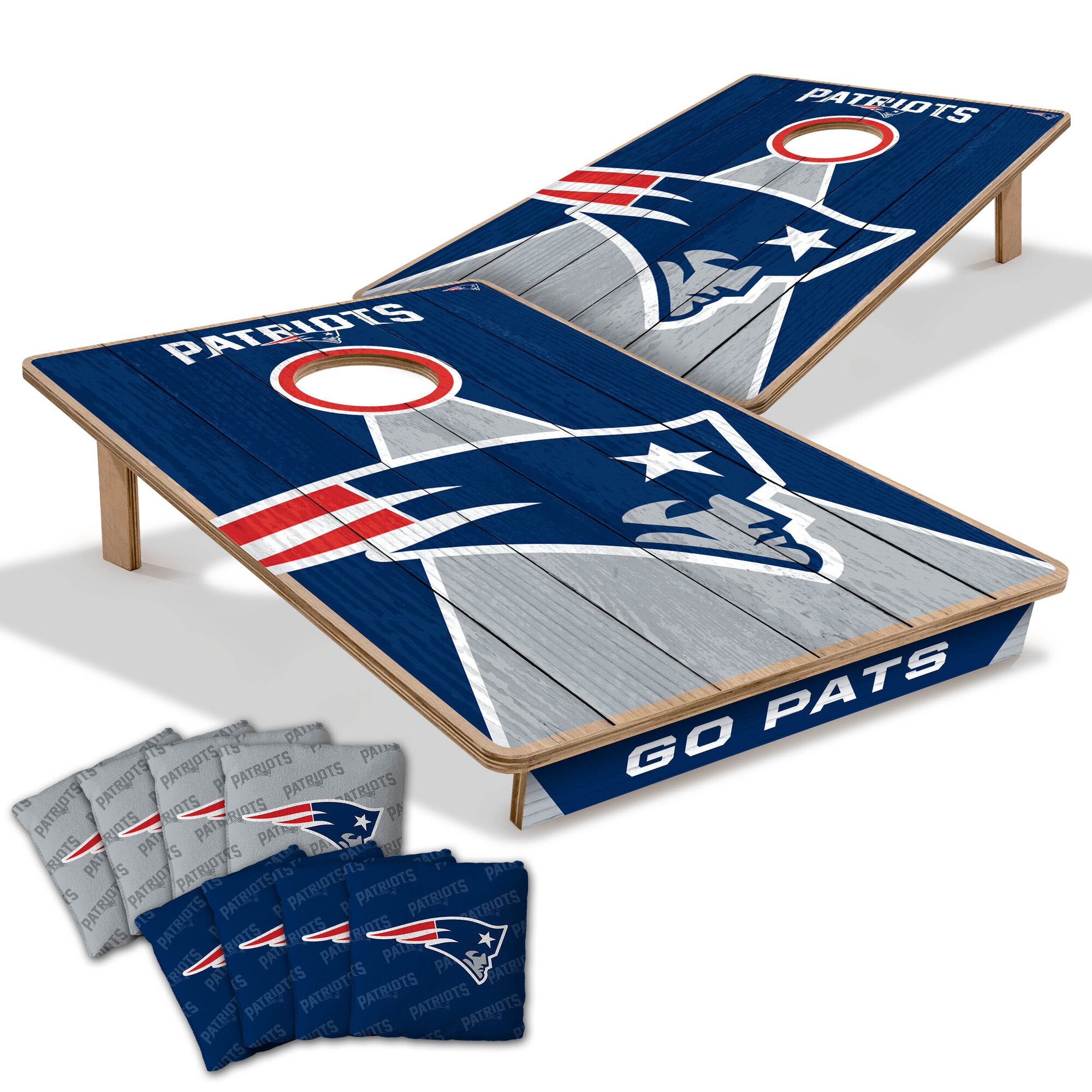 New England Patriots 2' x 3' Cornhole Game with Bags