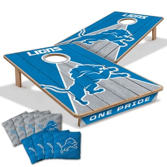 Detroit Lions 2' x 3' Cornhole Game with Bags