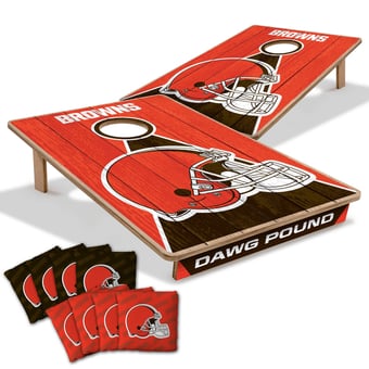 Cleveland Browns 2' x 3' Cornhole Game with Bags