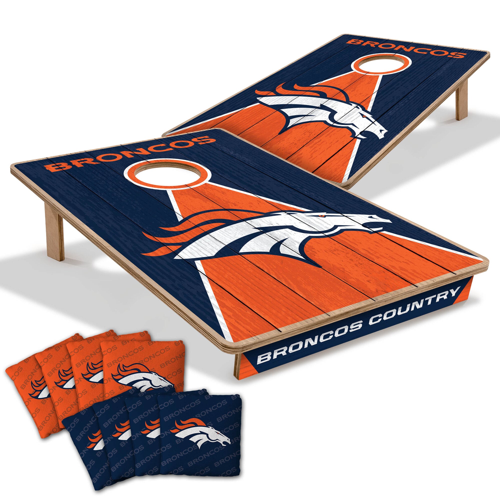 Denver Broncos 2' x 3' Cornhole Game with Bags