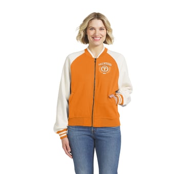 Women's WEAR by Erin Andrews  Tennessee Orange Tennessee Volunteers Raglan Full-Zip Jacket