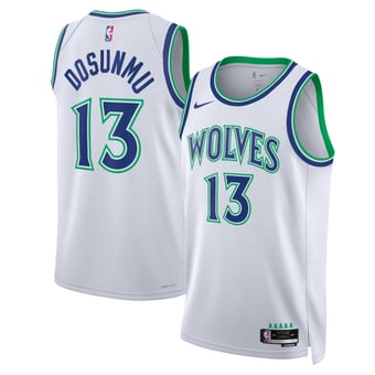 Unisex Nike Ayo Dosunmu White Minnesota Timberwolves Swingman Jersey - Association Edition