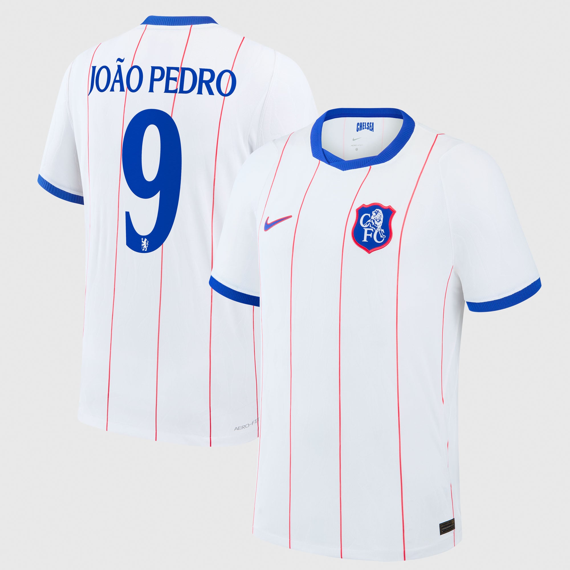 Camiseta Nike Aero-FIT Match de la 3ª equipación del Chelsea Copa 2026/27 con dorsal João Pedro 9