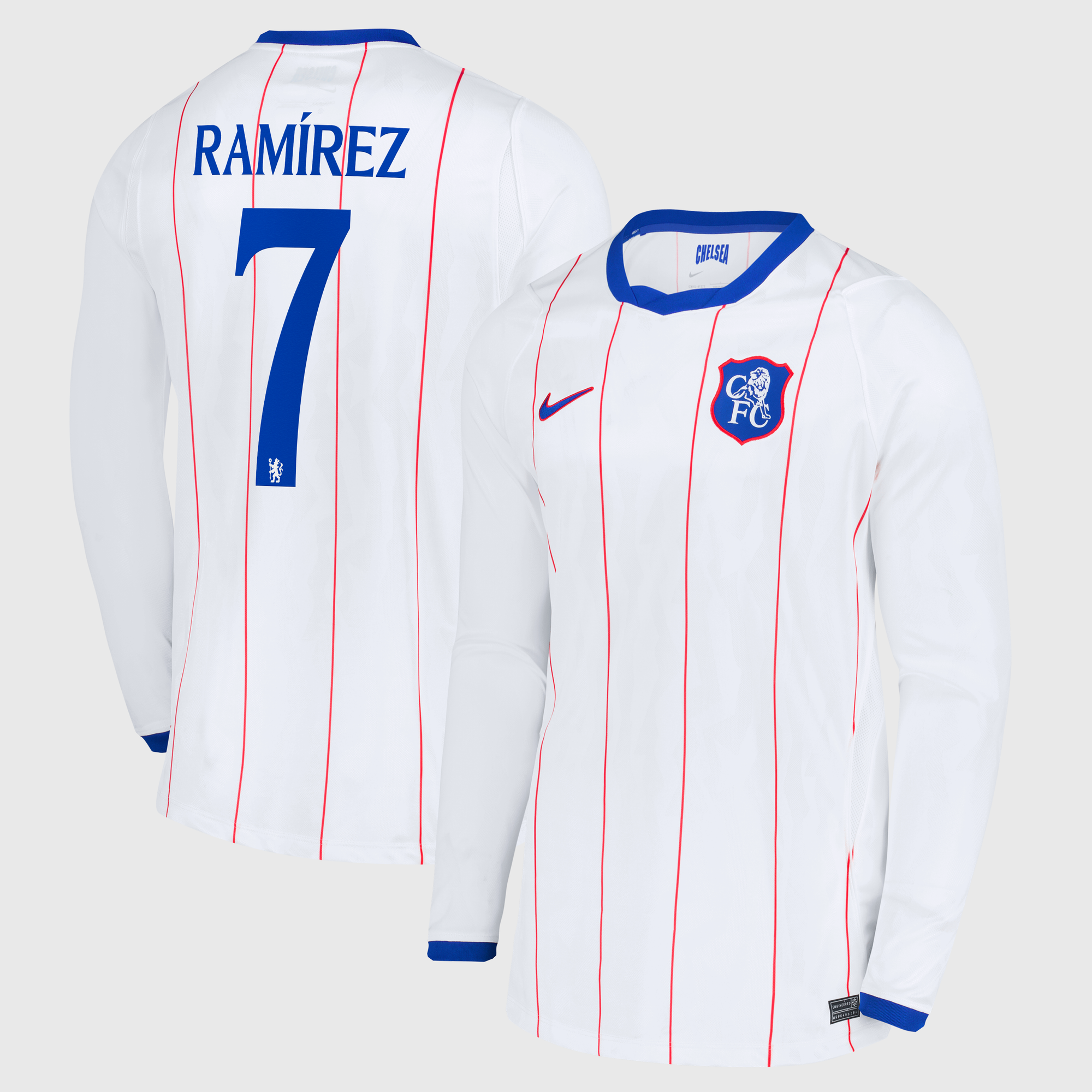 Camiseta Nike Stadium de la 3ª equipación del Chelsea Copa 2026/27 - Manga larga con dorsal Ramírez 7