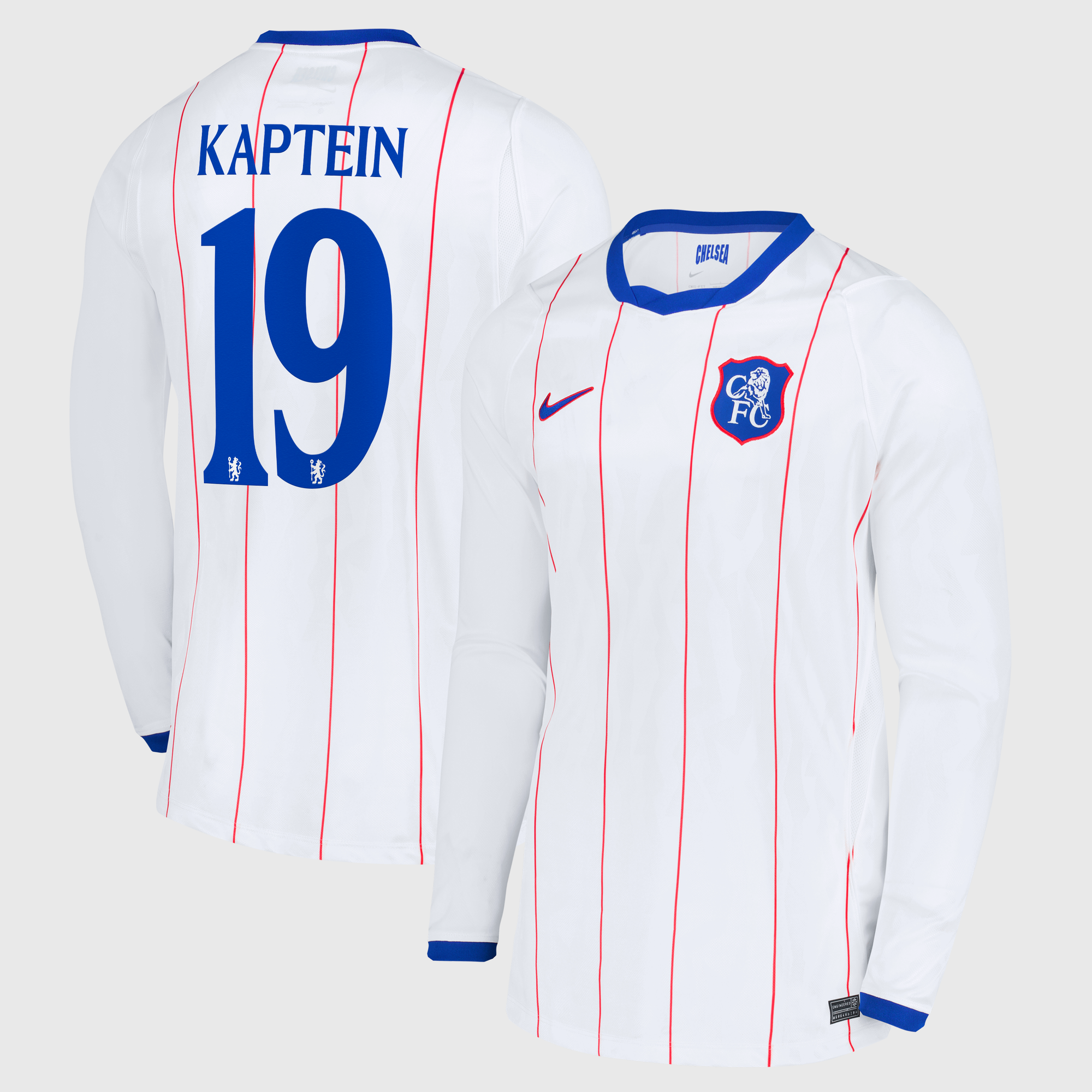 Camiseta Nike Stadium de la 3ª equipación del Chelsea Copa 2026/27 - Manga larga con dorsal Kaptein 19