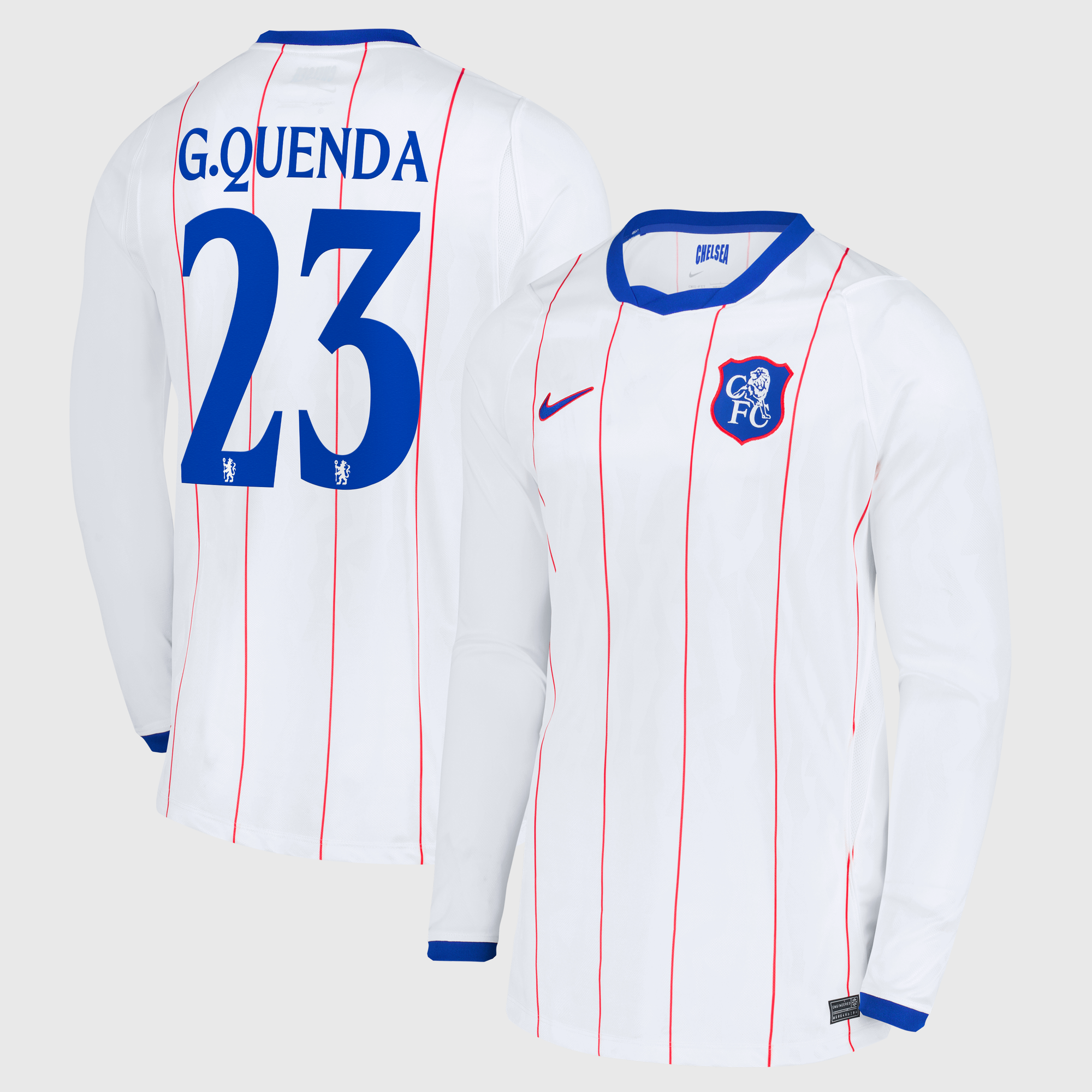 Camiseta Nike Stadium de la 3ª equipación del Chelsea Copa 2026/27 - Manga larga con dorsal G.Quenda 23