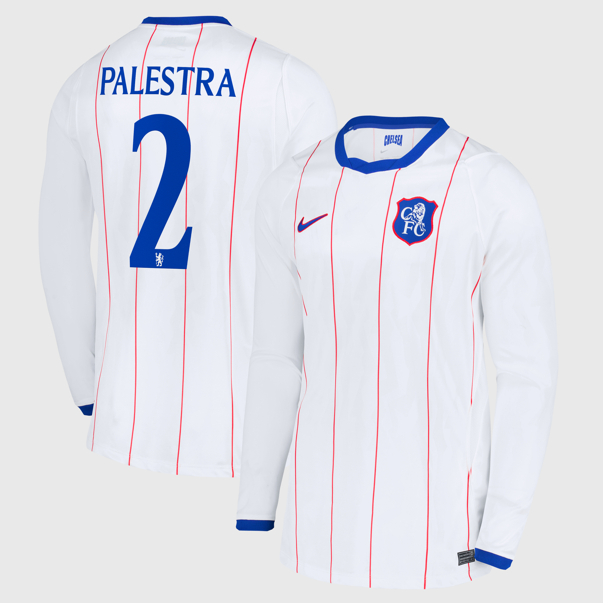 Chelsea Cup Nike Third Stadium Long Sleeve Shirt 2026-27 with Palestra 2 printing