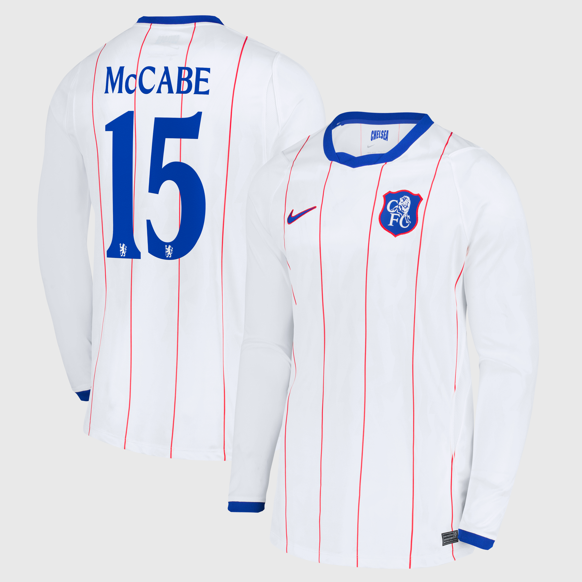 Camiseta Nike Stadium de la 3ª equipación del Chelsea Copa 2026/27 - Manga larga con dorsal McCabe 15