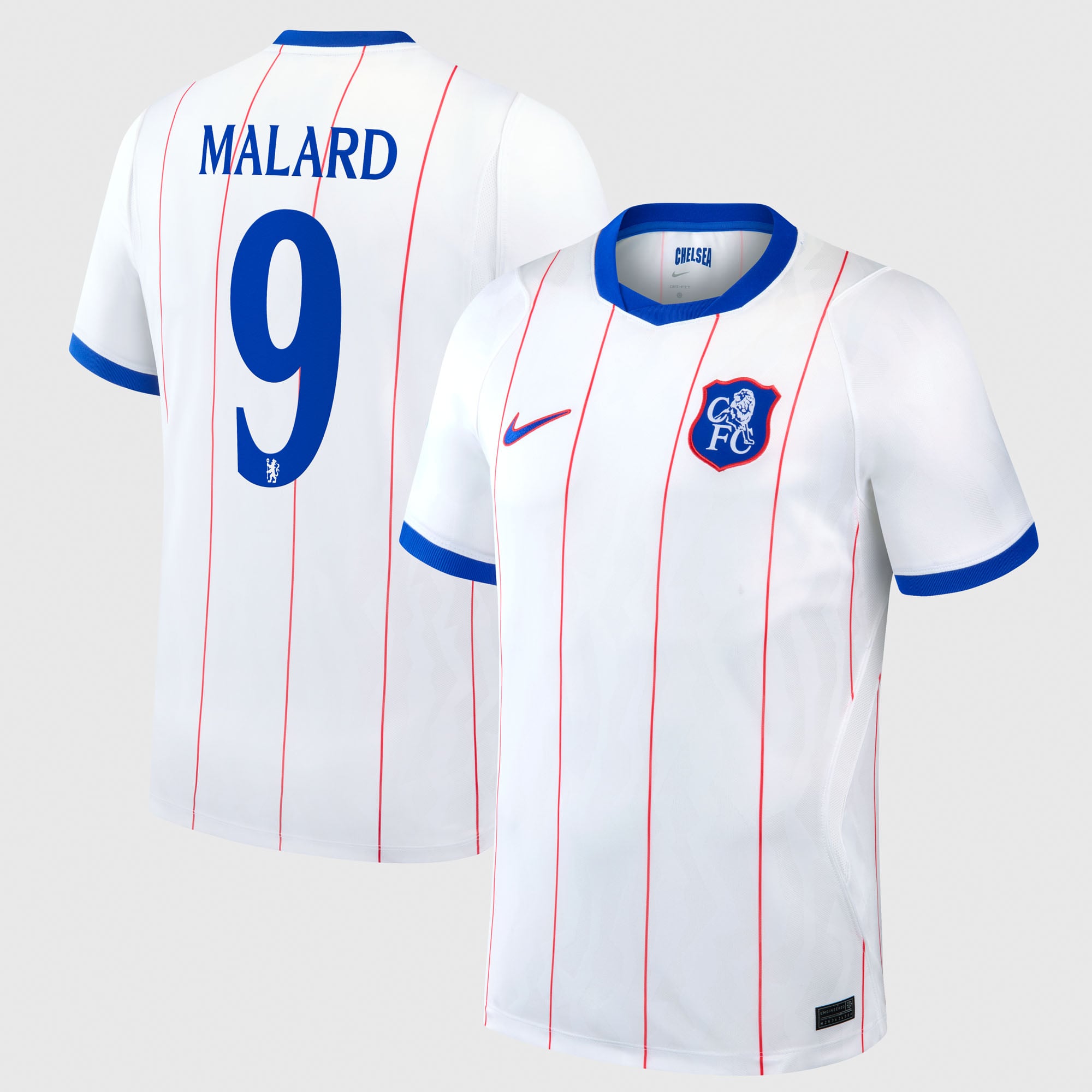 Camiseta Nike Stadium de la 3ª equipación del Chelsea Copa 2026/27 con dorsal Malard 9