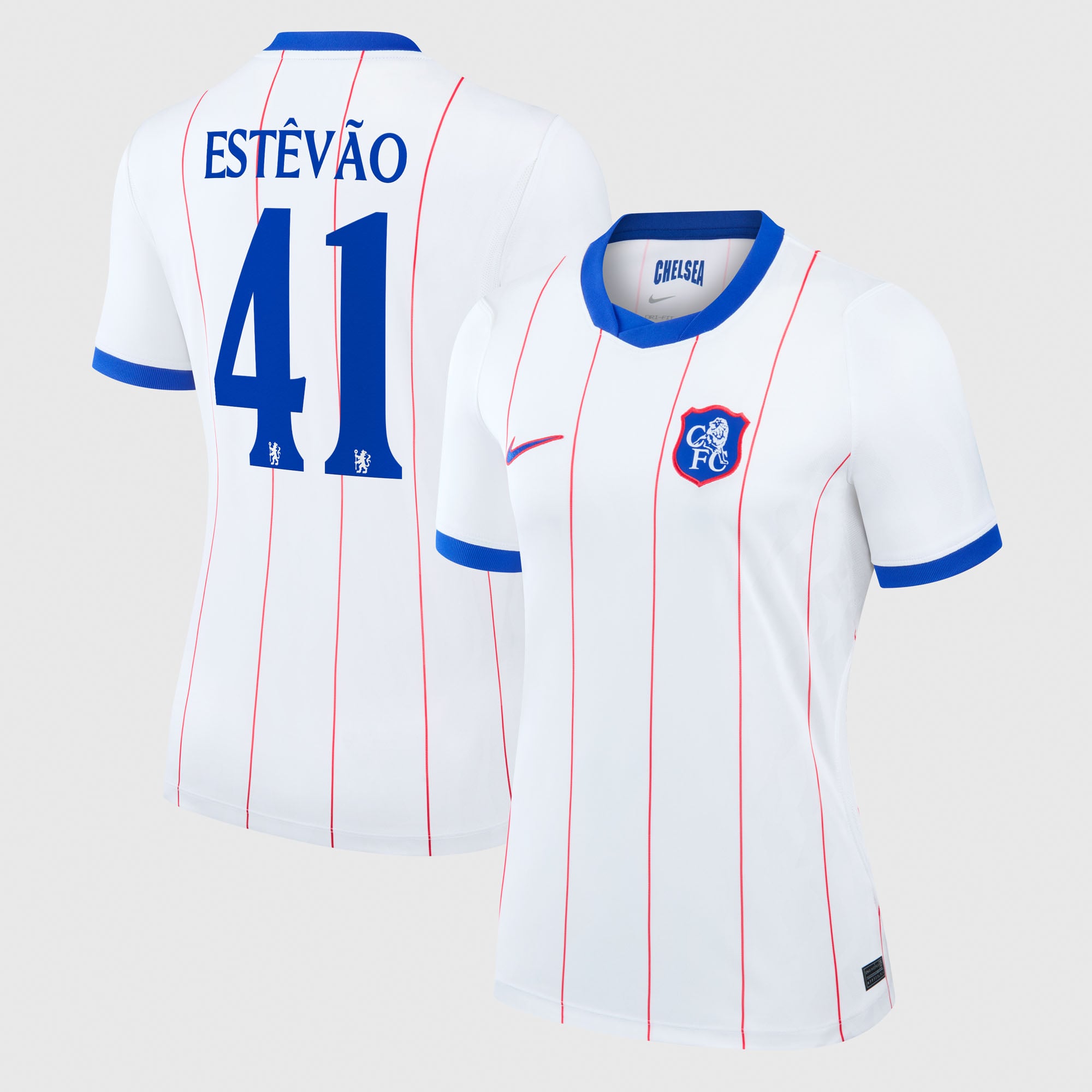 Camiseta Nike Stadium de la 3ª equipación del Chelsea Copa 2026/27 - Mujer con dorsal Estêvão 41