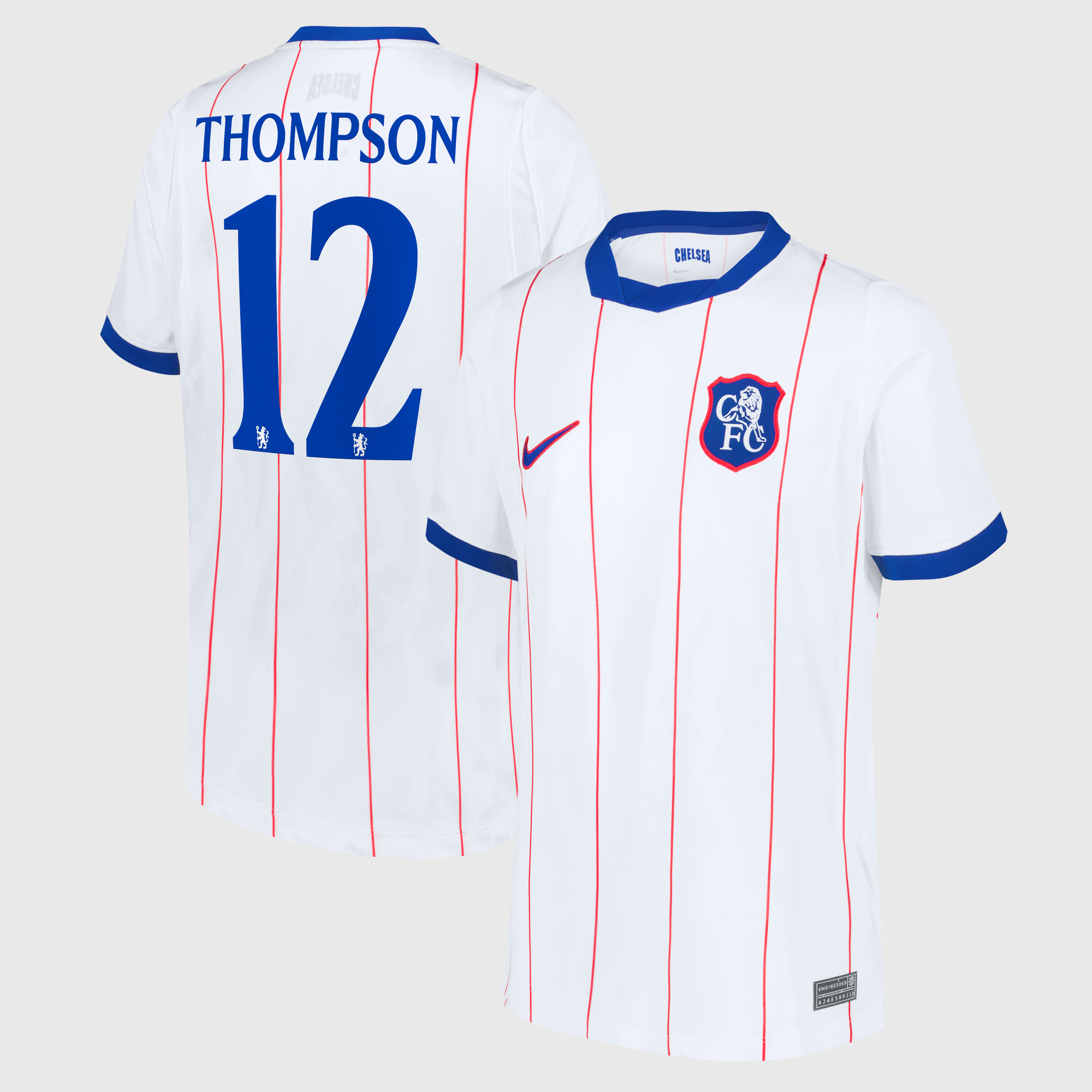 Camiseta Nike Stadium de la 3ª equipación del Chelsea Copa 2026/27 - Niños con dorsal Thompson 12