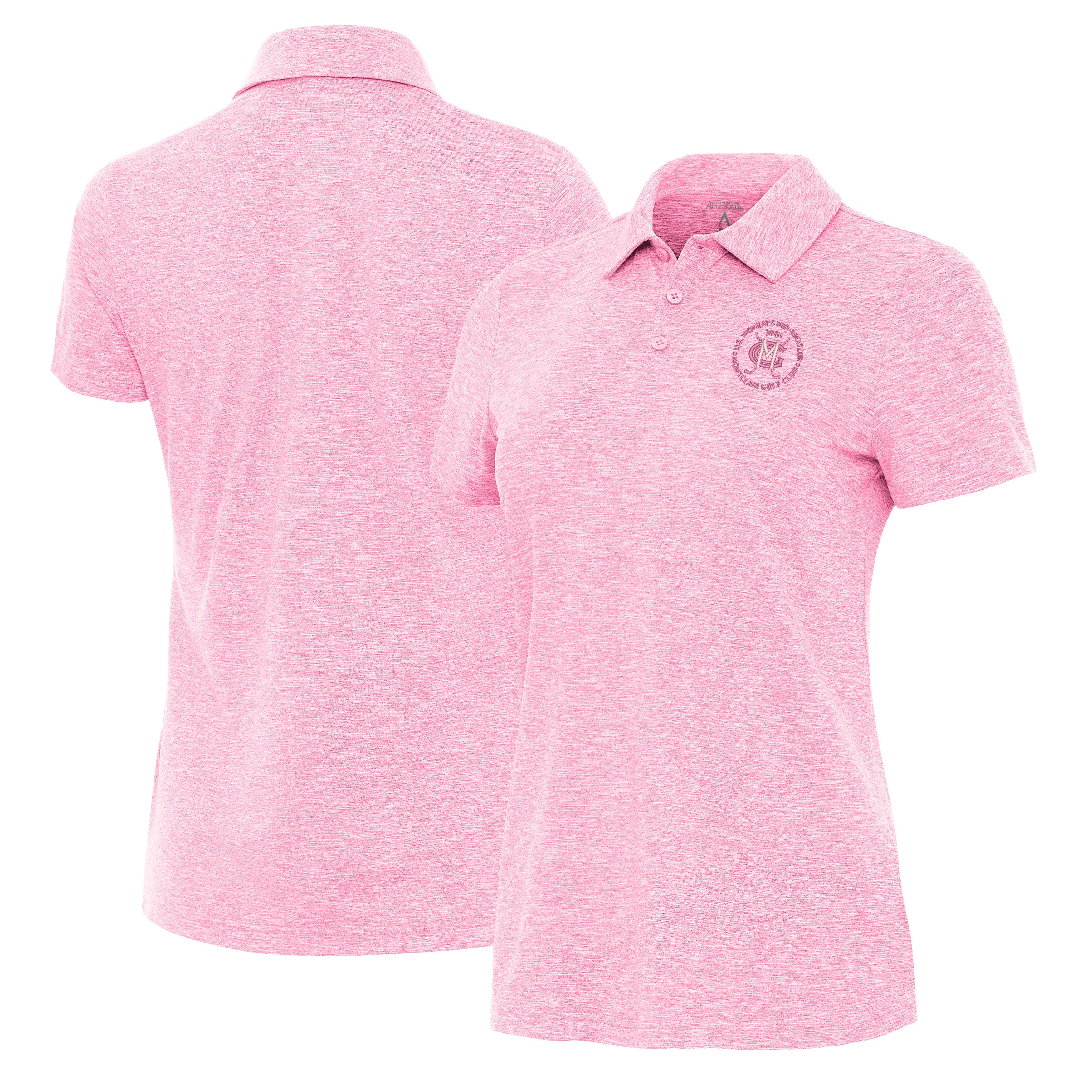 Women’s 2026 U.S. Women’s Mid-Amateur Antigua Pink Matter Polo