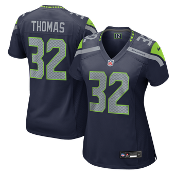 Women's Nike Drake Thomas College Navy Seattle Seahawks Team Game Jersey