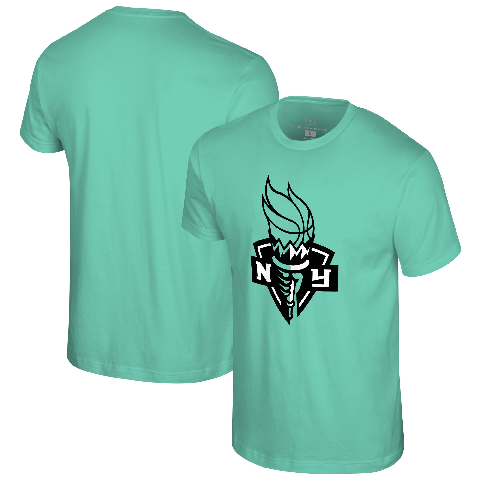 Unisex Stadium Essentials Mint New York Liberty Origins Color Logo T-Shirt
