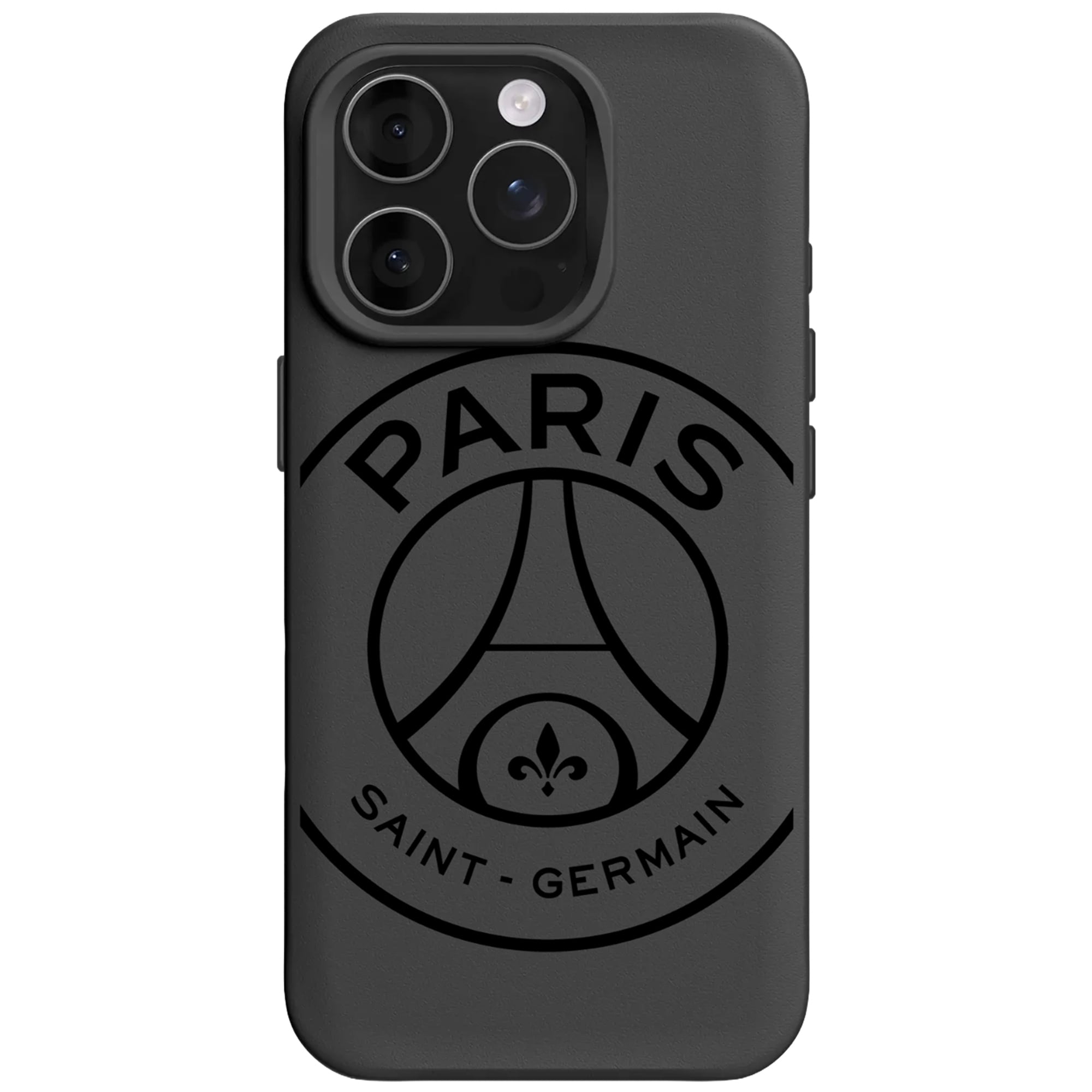 PSG Oversize SolidX Handyhülle für iPhone 16 Pro - Schwarz
