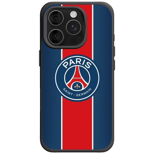 Coque PSG Hechter SolidX pour iPhone 16 Pro - Bleu