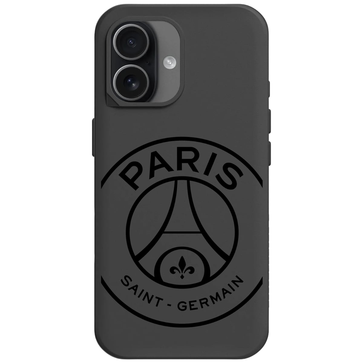 Coque PSG Oversize SolidX pour iPhone 17 - Noir
