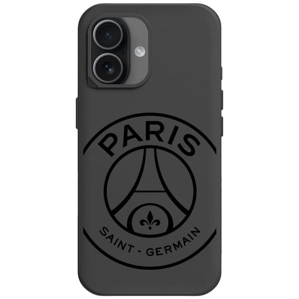 Coque PSG Oversize SolidX pour iPhone 17 - Noir