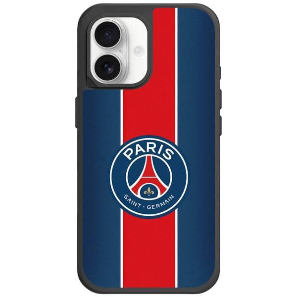 Coque PSG Hechter SolidX pour iPhone 17 - Bleu