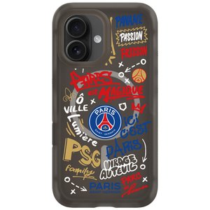 Coque PSG Graffiti AirX pour iPhone 16, vue 1