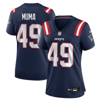 Women's Nike Chad Muma Navy New England Patriots Team Game Jersey