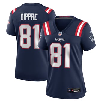 Women's Nike CJ Dippre Navy New England Patriots Team Game Jersey