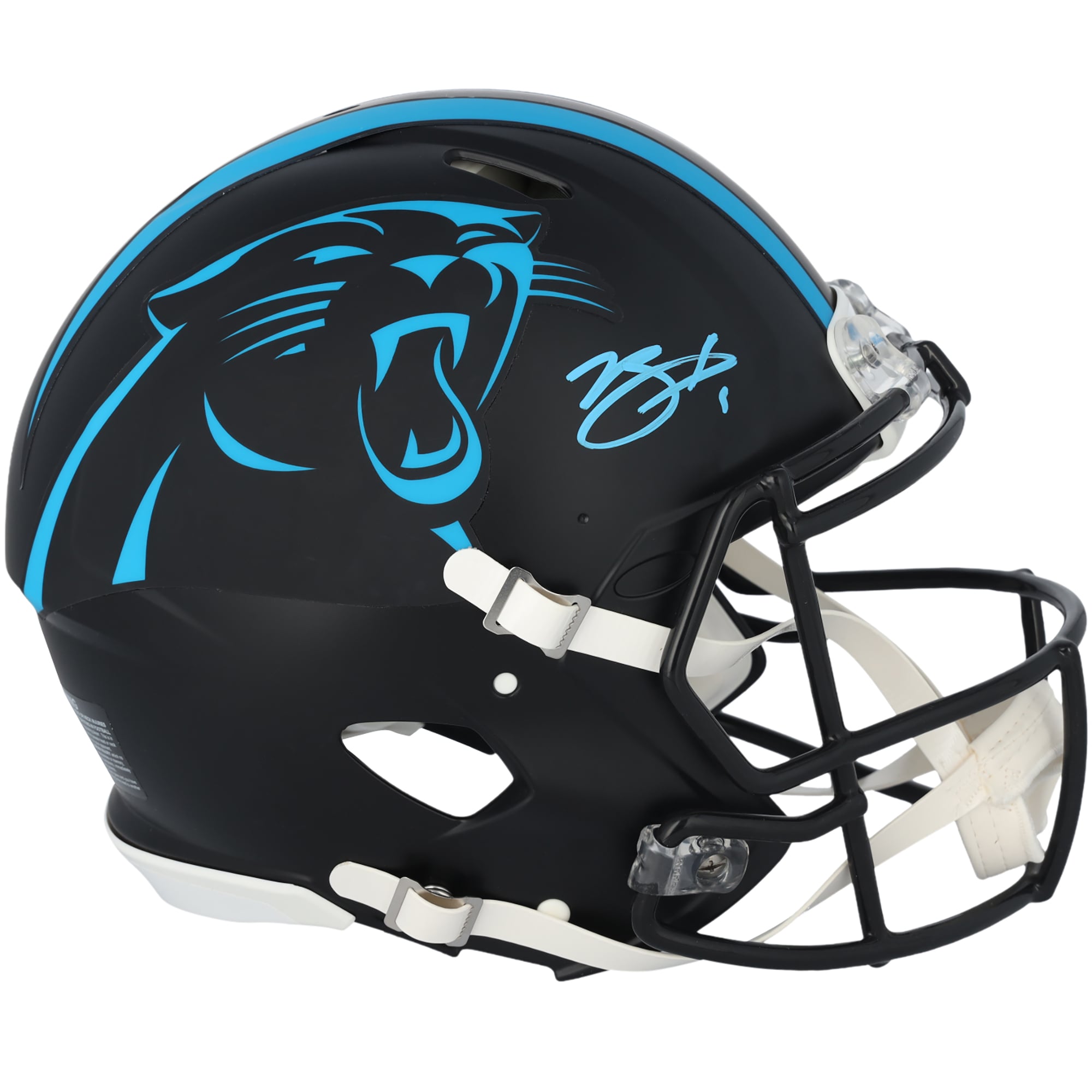 Bryce Young Carolina Panthers Autographed Riddell 2022 Alternate Speed Authentic Helmet