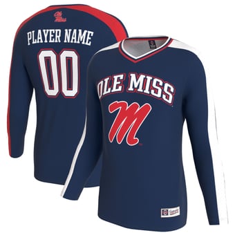 Youth GameDay Greats Navy Ole Miss Rebels Lightweight Collegiate Women's Volleyball NIL Fashion Jersey