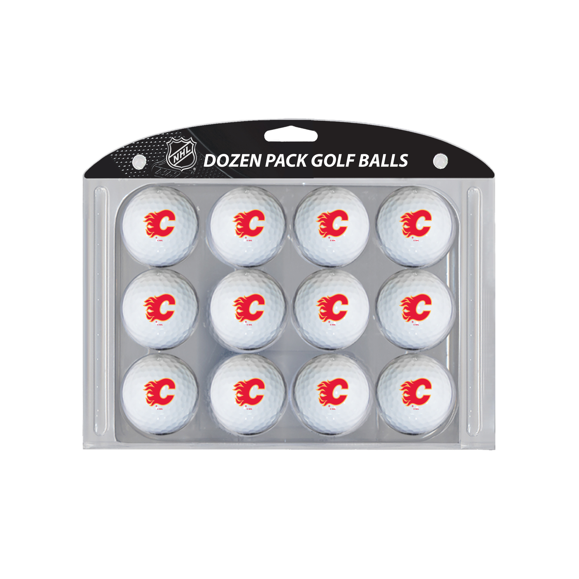 Calgary Flames 12-Pack Team Golf Ball Set