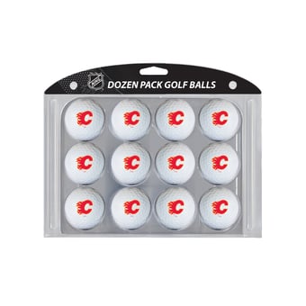Calgary Flames 12-Pack Team Golf Ball Set