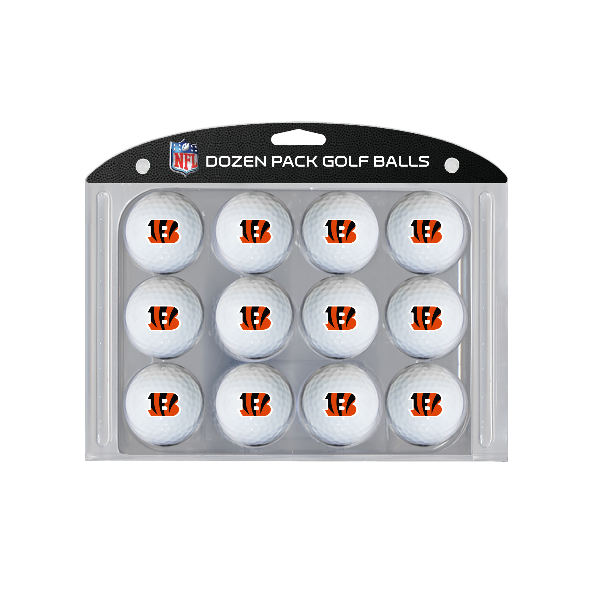 Cincinnati Bengals 12-Pack Team Golf Ball Set Cincinnati Bengals 12-Pack Team Golf Ball Set