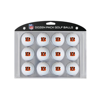 Cincinnati Bengals 12-Pack Team Golf Ball Set