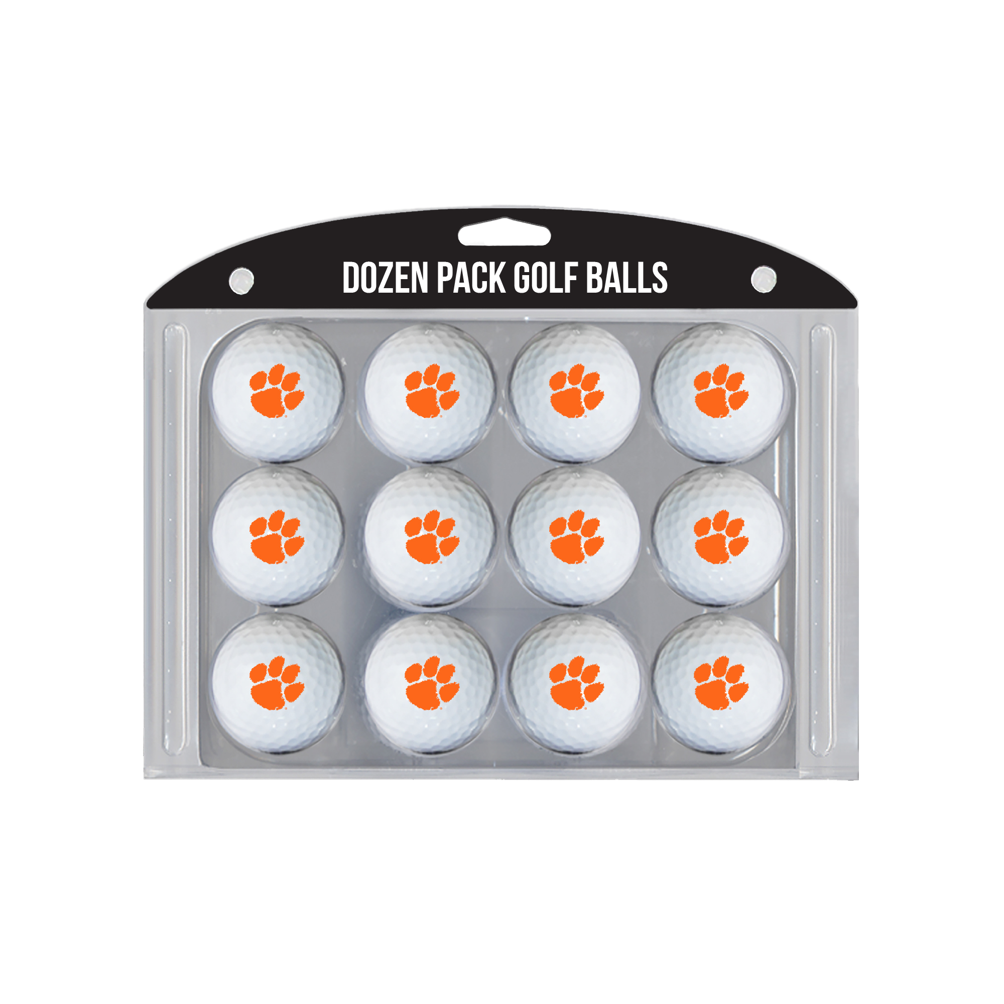 Clemson Tigers 12-Pack Team Golf Ball Set Clemson Tigers 12-Pack Team Golf Ball Set