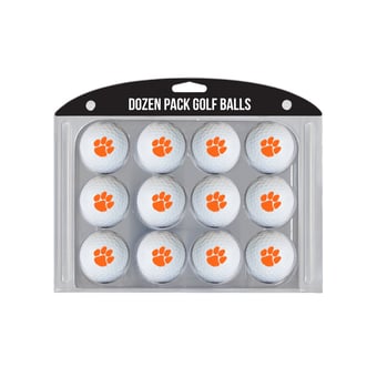 Clemson Tigers 12-Pack Team Golf Ball Set