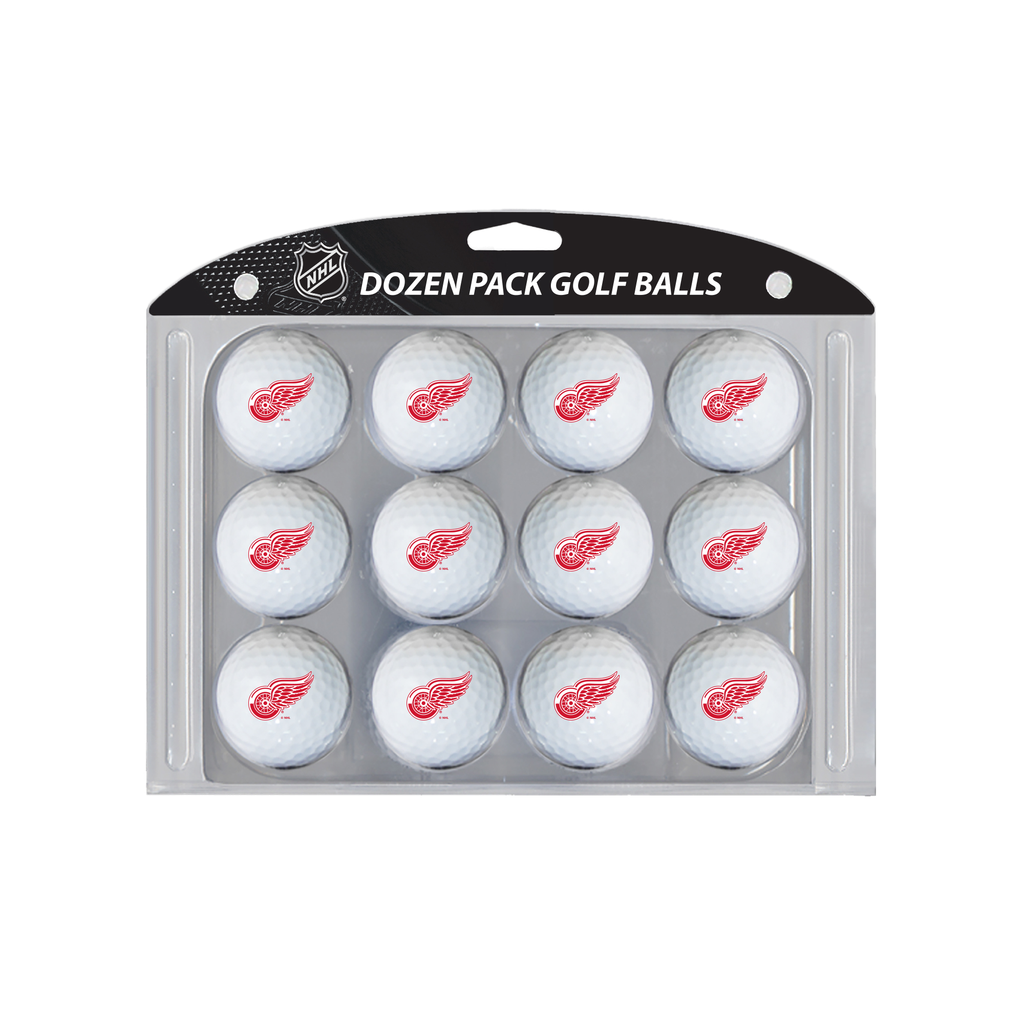 Detroit Red Wings 12-Pack Team Golf Ball Set