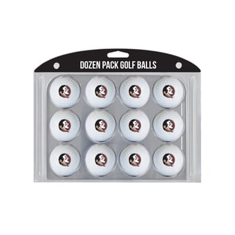 Florida State Seminoles 12-Pack Team Golf Ball Set