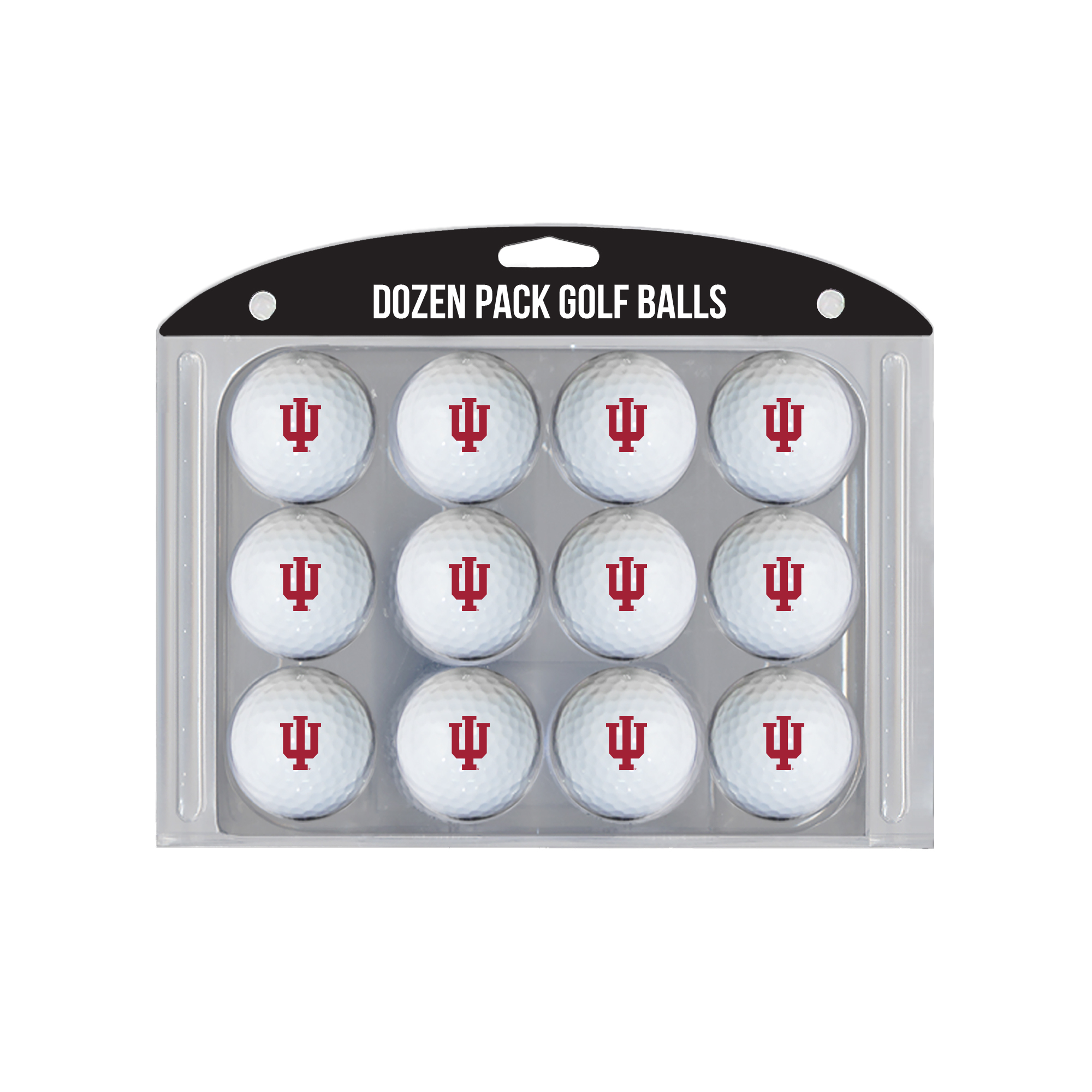 Indiana Hoosiers 12-Pack Team Golf Ball Set