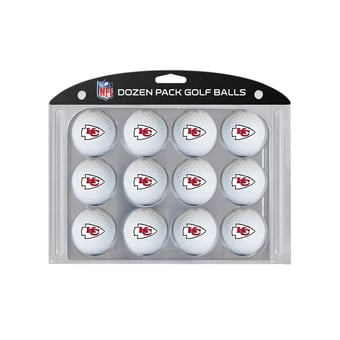 Kansas City Chiefs 12-Pack Team Golf Ball Set