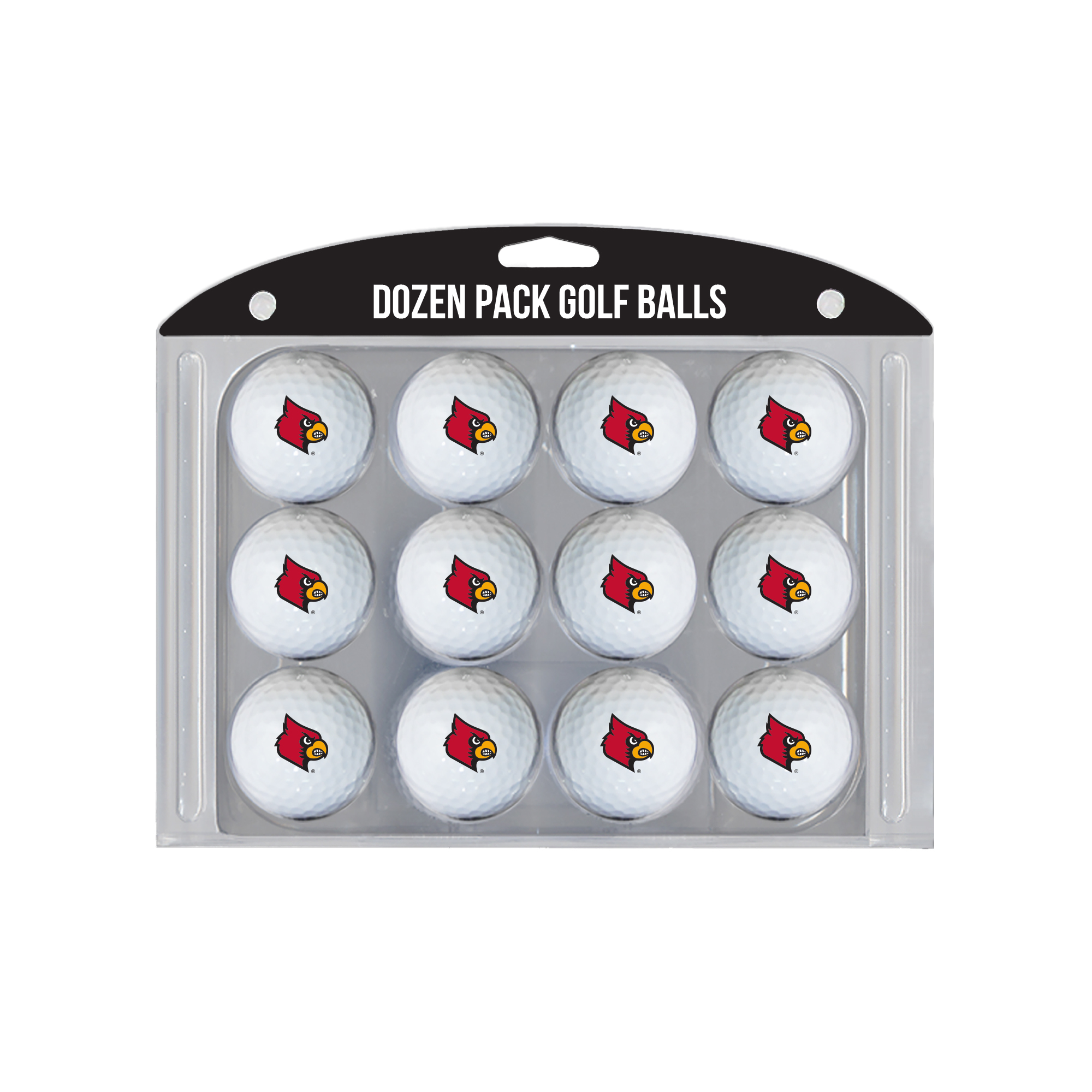 Louisville Cardinals 12-Pack Team Golf Ball Set