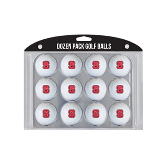 NC State Wolfpack 12-Pack Team Golf Ball Set
