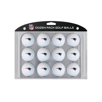 New England Patriots 12-Pack Team Golf Ball Set
