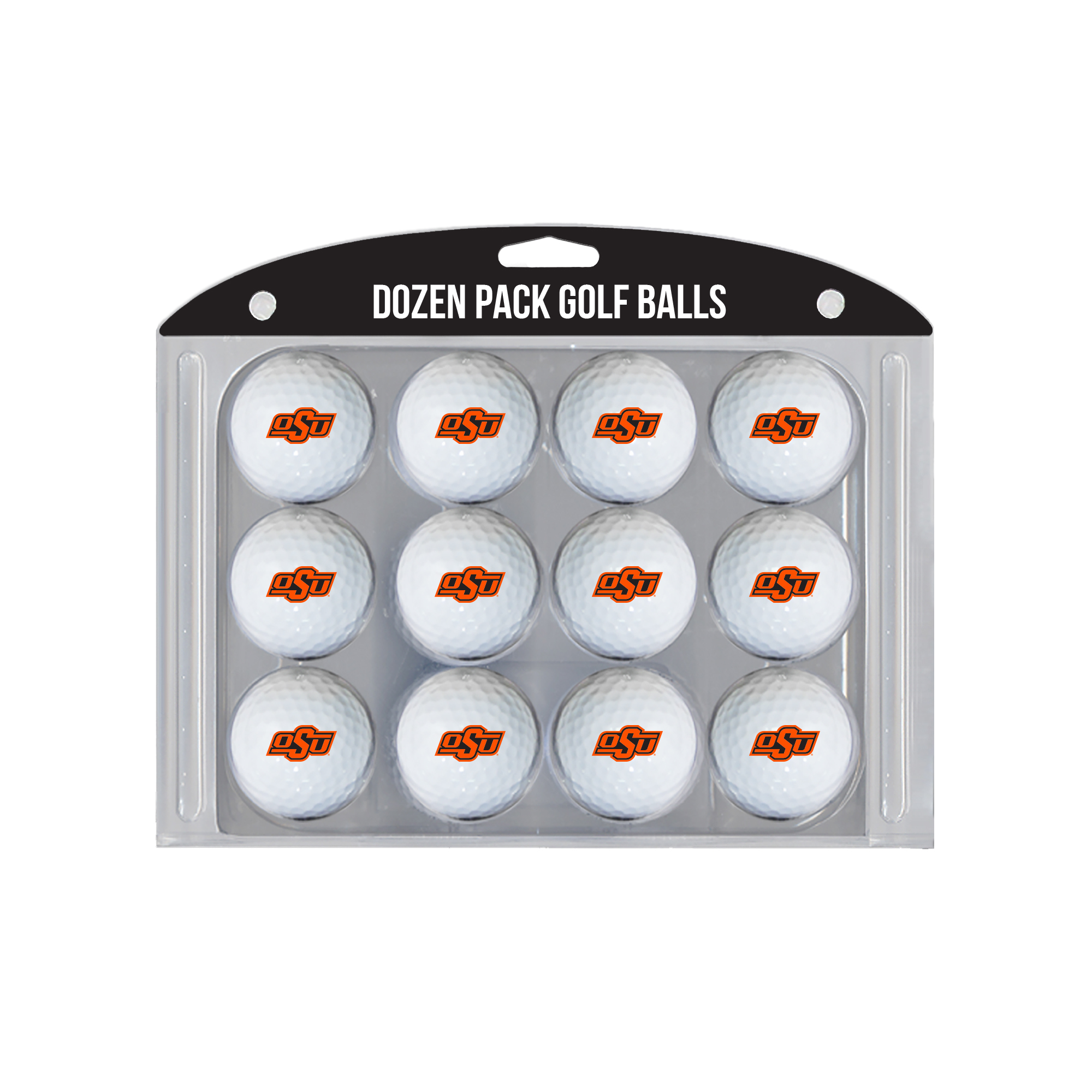 Oklahoma State Cowboys 12-Pack Team Golf Ball Set