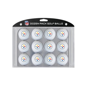 Pittsburgh Steelers 12-Pack Team Golf Ball Set