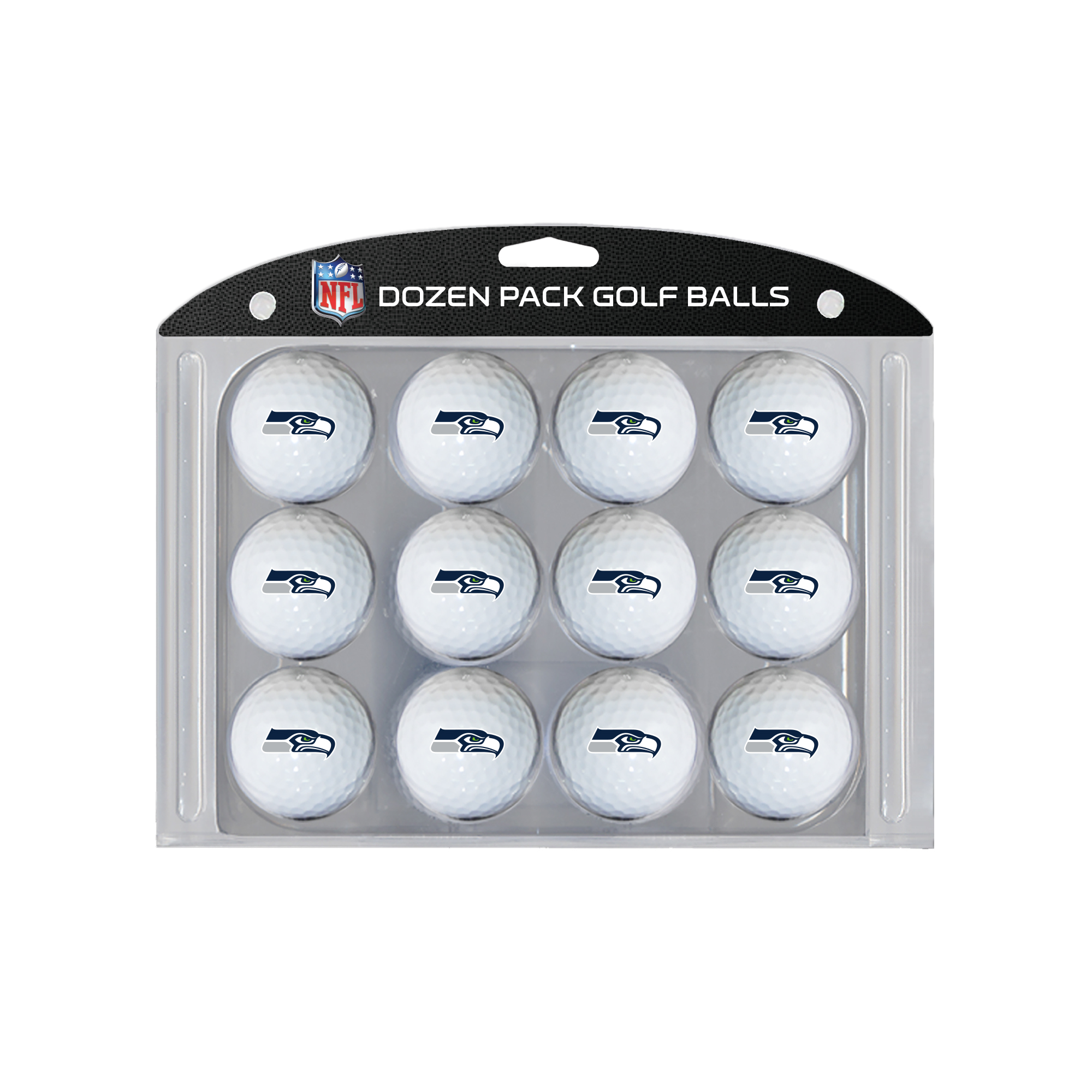 Seattle Seahawks 12-Pack Team Golf Ball Set