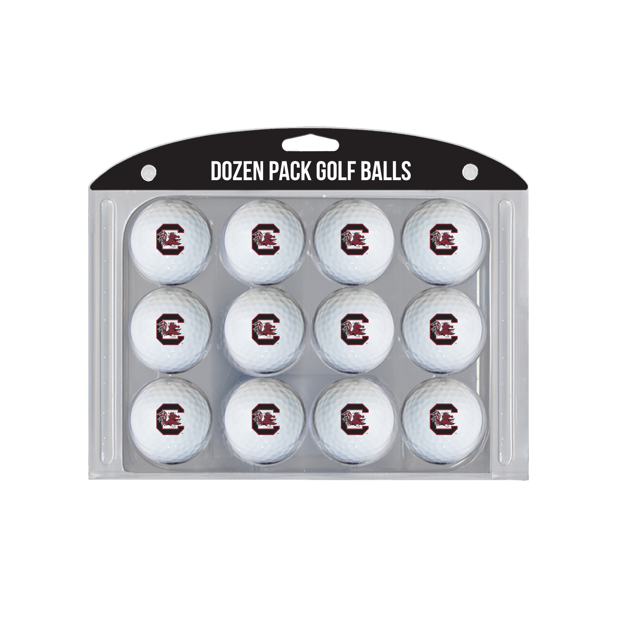 South Carolina Gamecocks 12-Pack Team Golf Ball Set