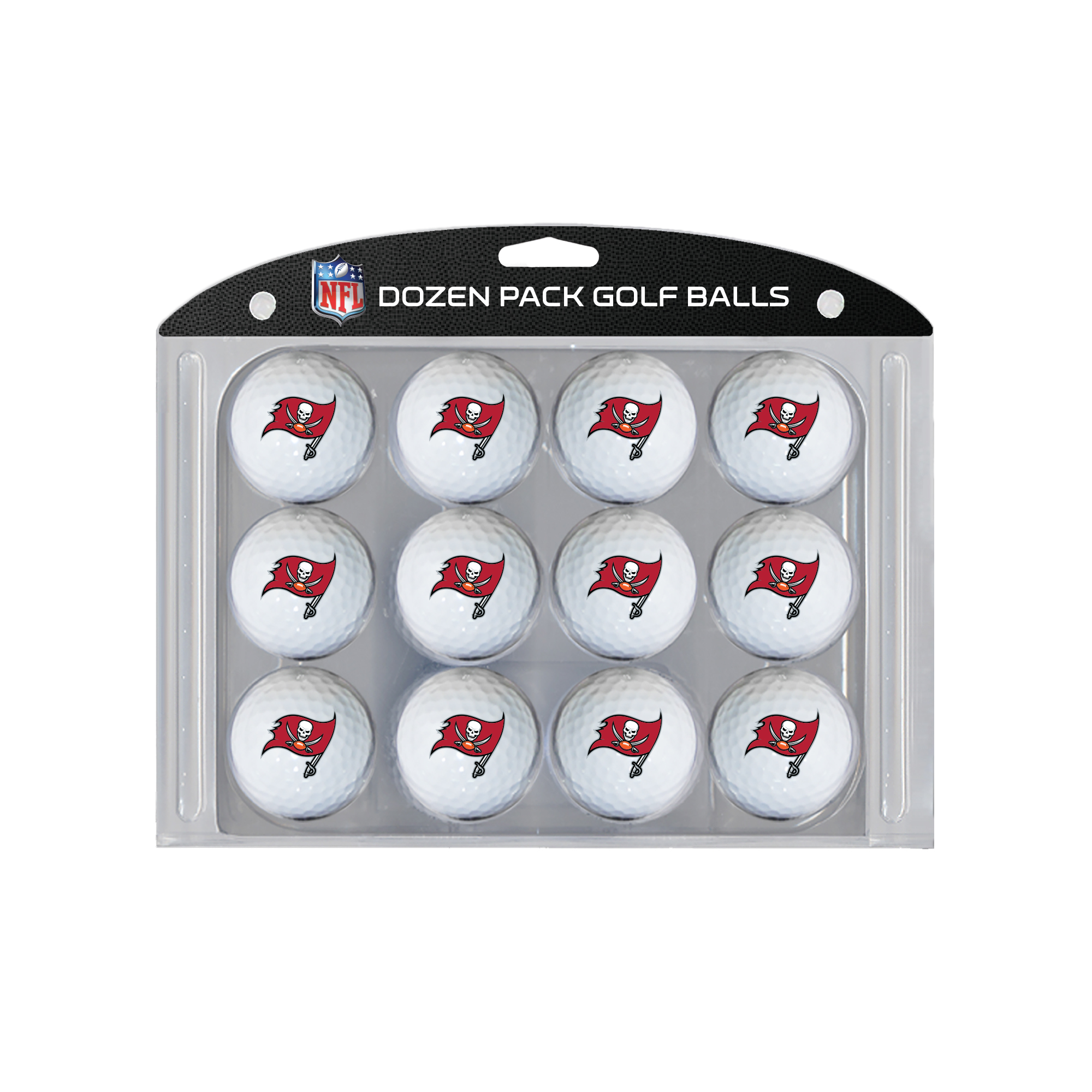 Tampa Bay Buccaneers 12-Pack Team Golf Ball Set