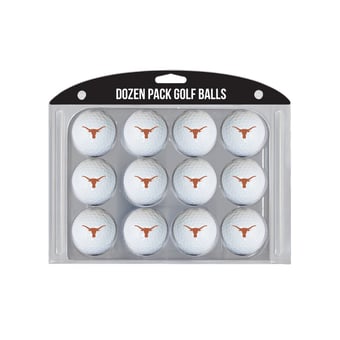 Texas Longhorns 12-Pack Team Golf Ball Set
