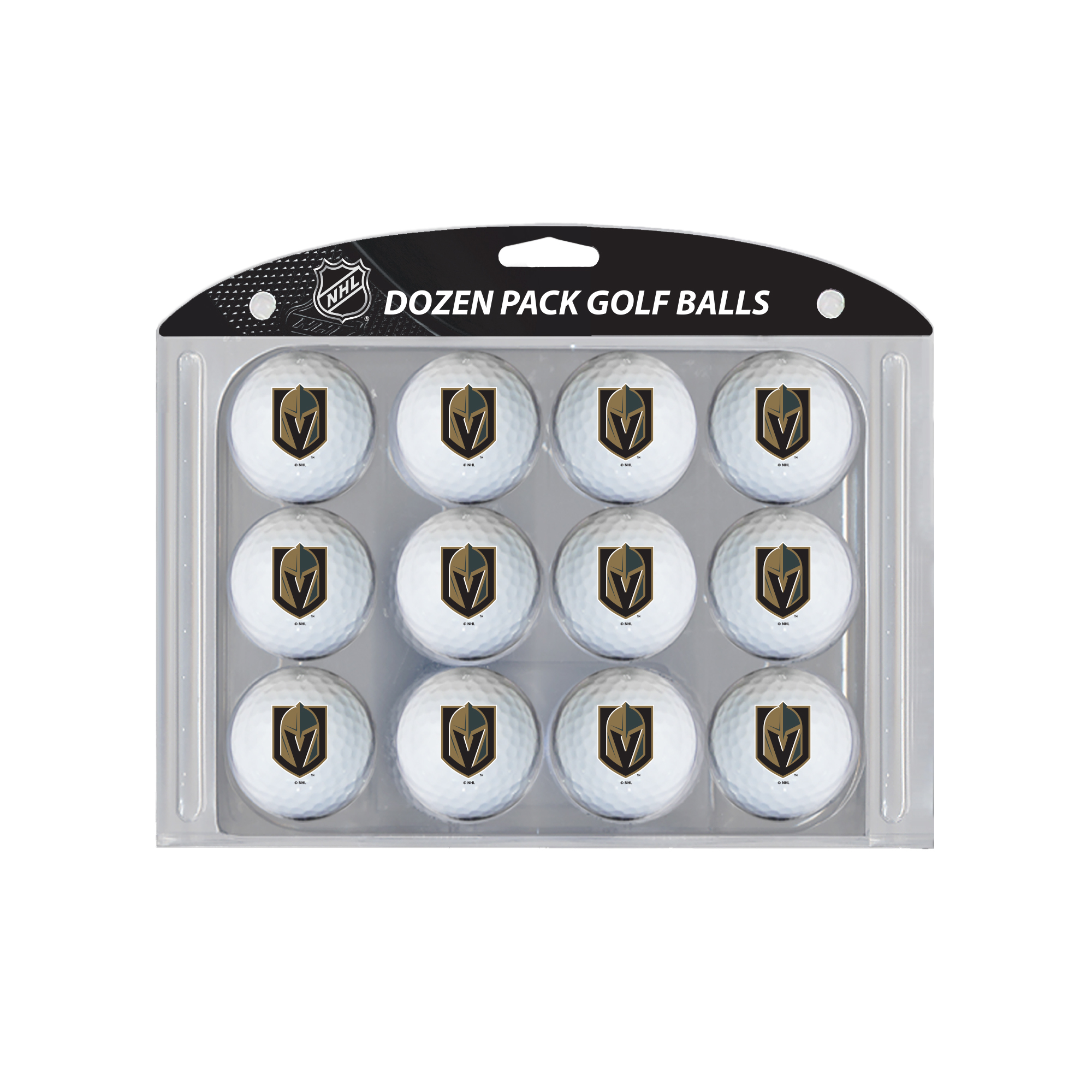 Vegas Golden Knights 12-Pack Team Golf Ball Set