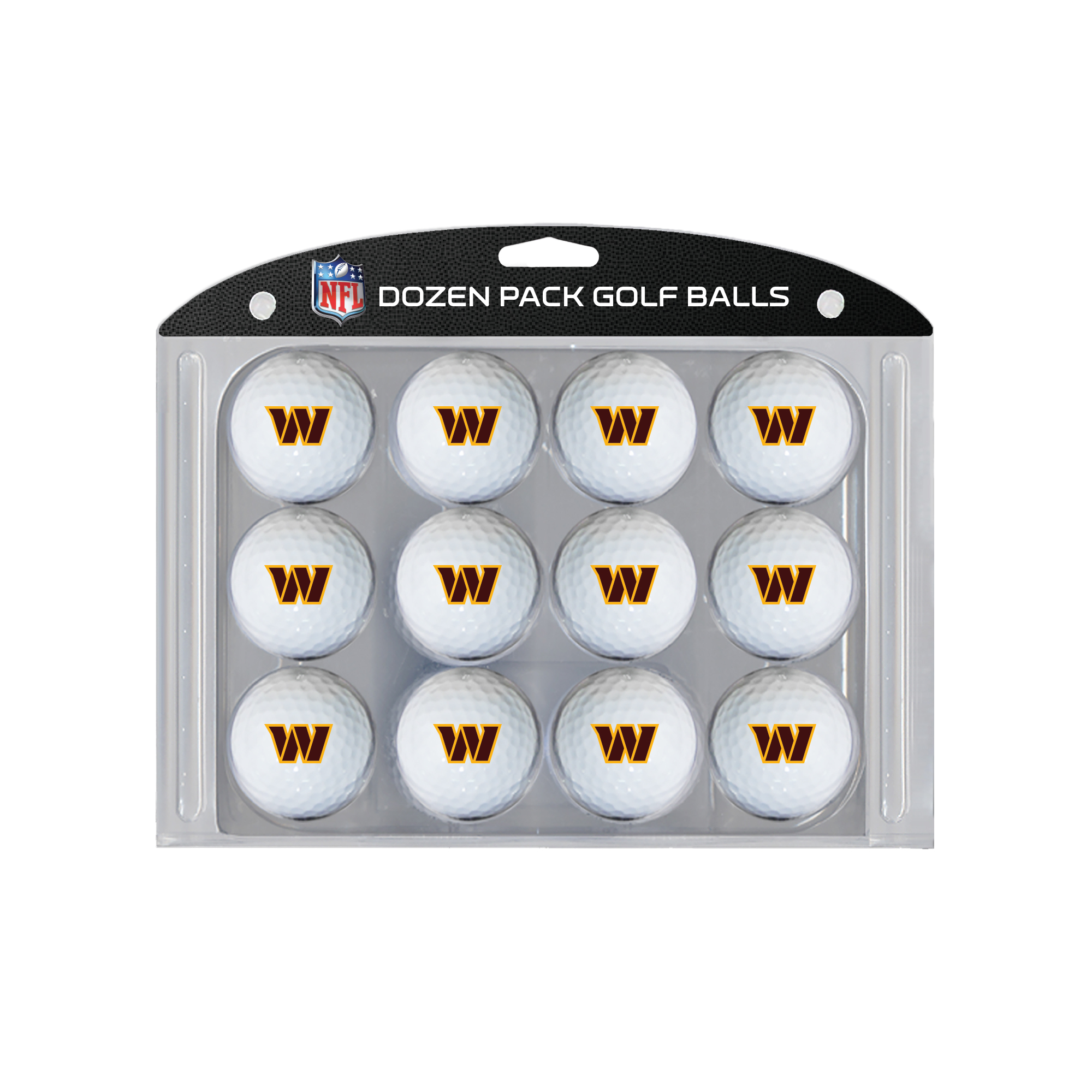 Washington Commanders 12-Pack Team Golf Ball Set